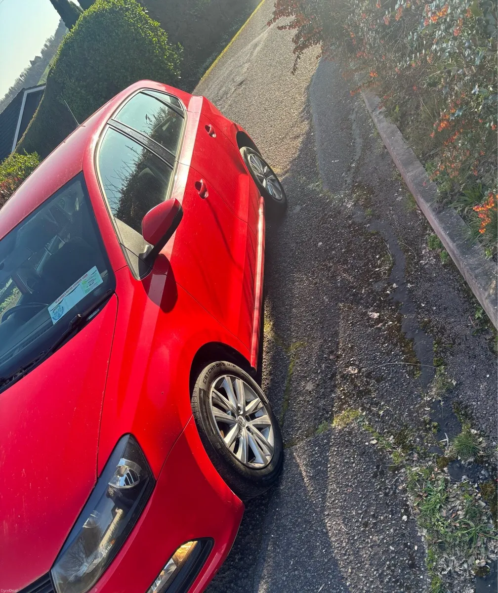 VW Polo 1.4tdi Red - Image 2