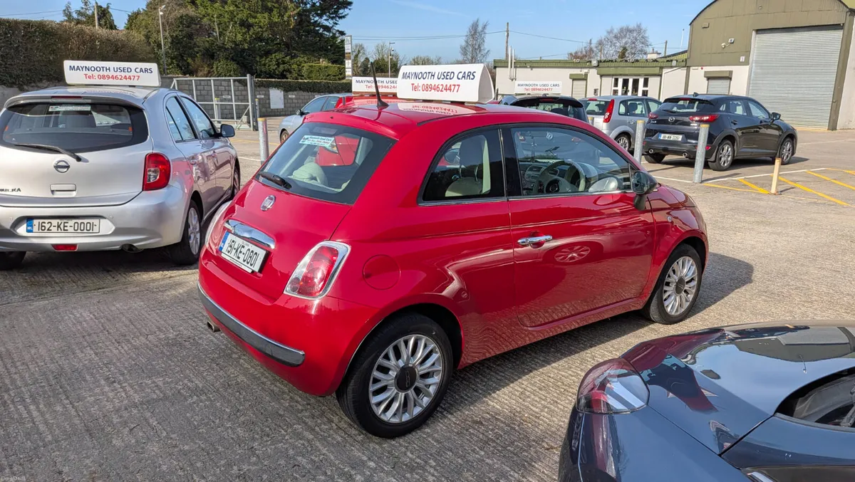 2015 Fiat 500 1.2 Low Miles , New Nct - Image 4