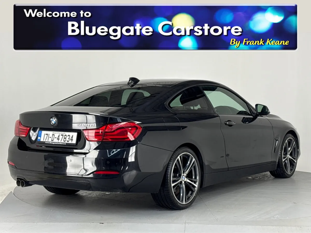 BMW 4-Series D F32 SPORT 2DR AUTO**NAVY LEATHER IN - Image 4