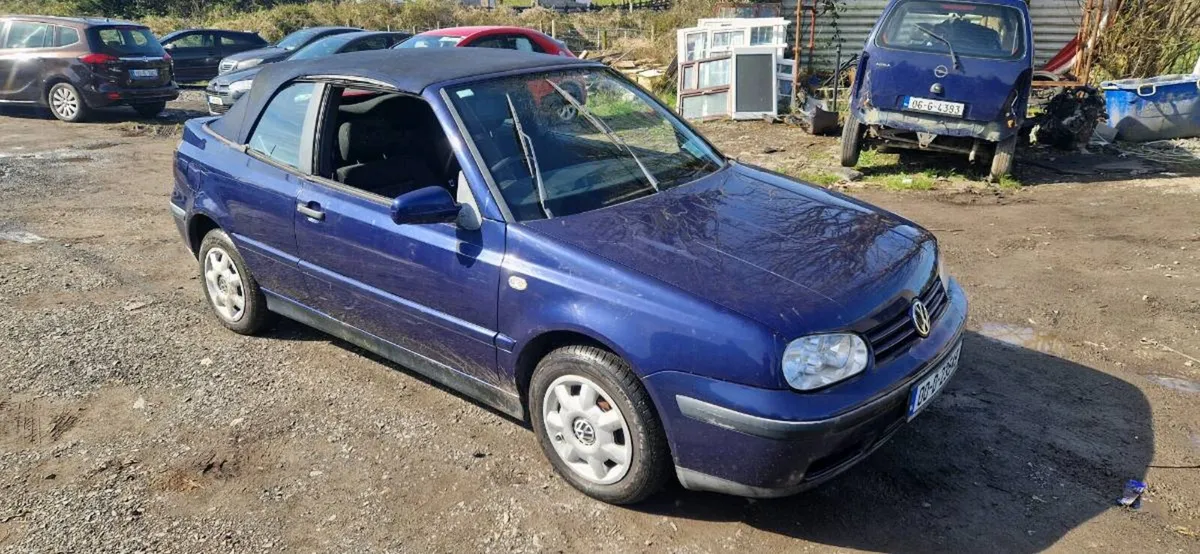 Vw golf mk 3.5 cabriolet 00 - Image 1