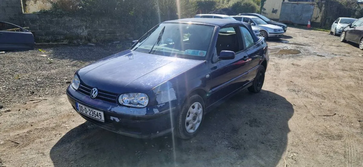 Vw golf mk 3.5 cabriolet 00 - Image 3