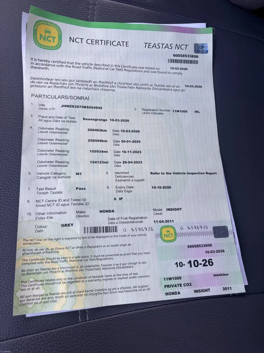 2011 Honda Insight*FRESH NCT*Hybrid*Automatic* - Image 4