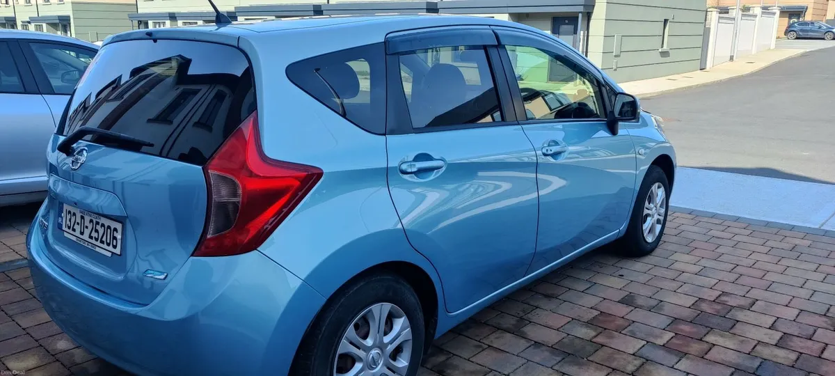 Automatic Nissan Note 2013 Sky Blue - Image 2