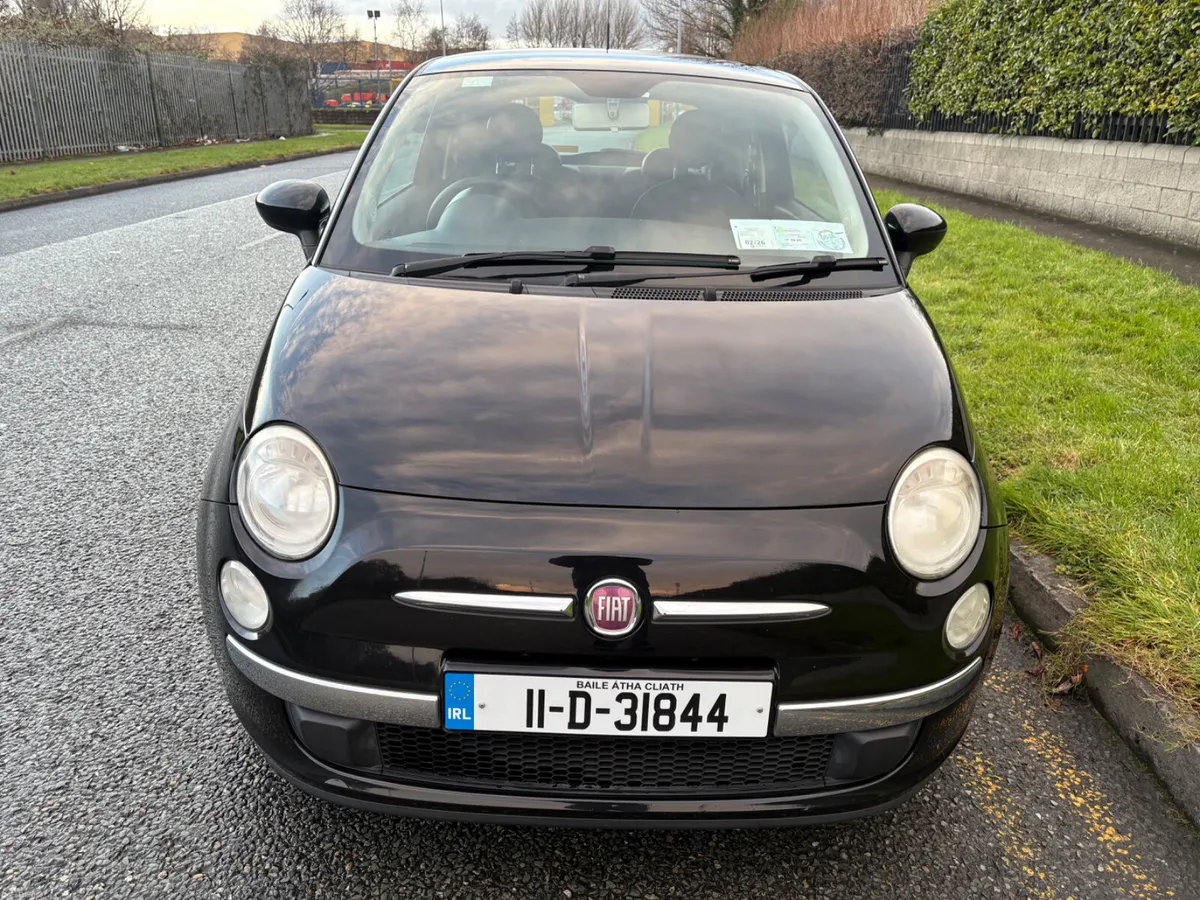 Fiat 500 auto New nct, taxed low km - Image 2