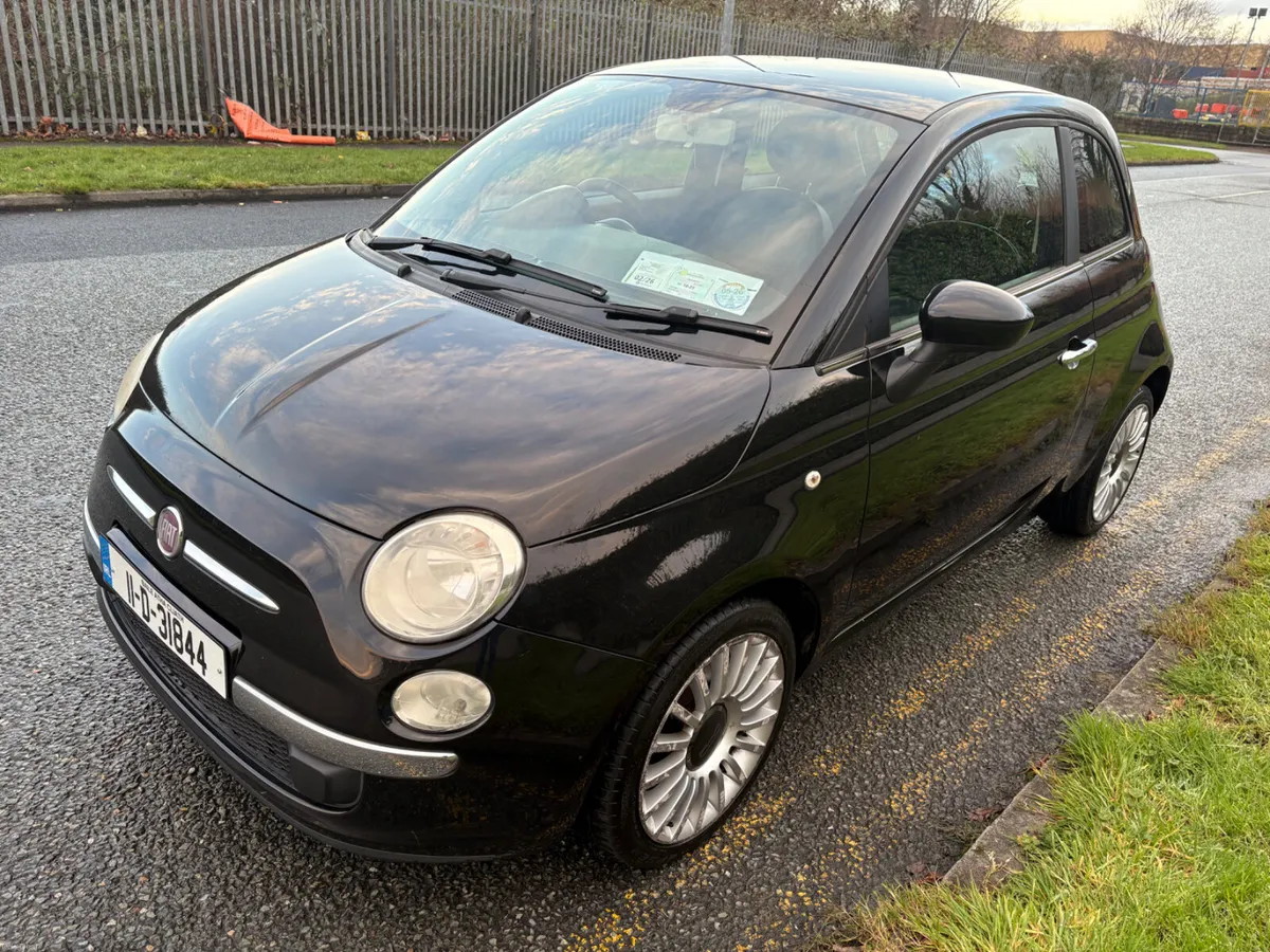 Fiat 500 auto New nct, taxed low km - Image 3