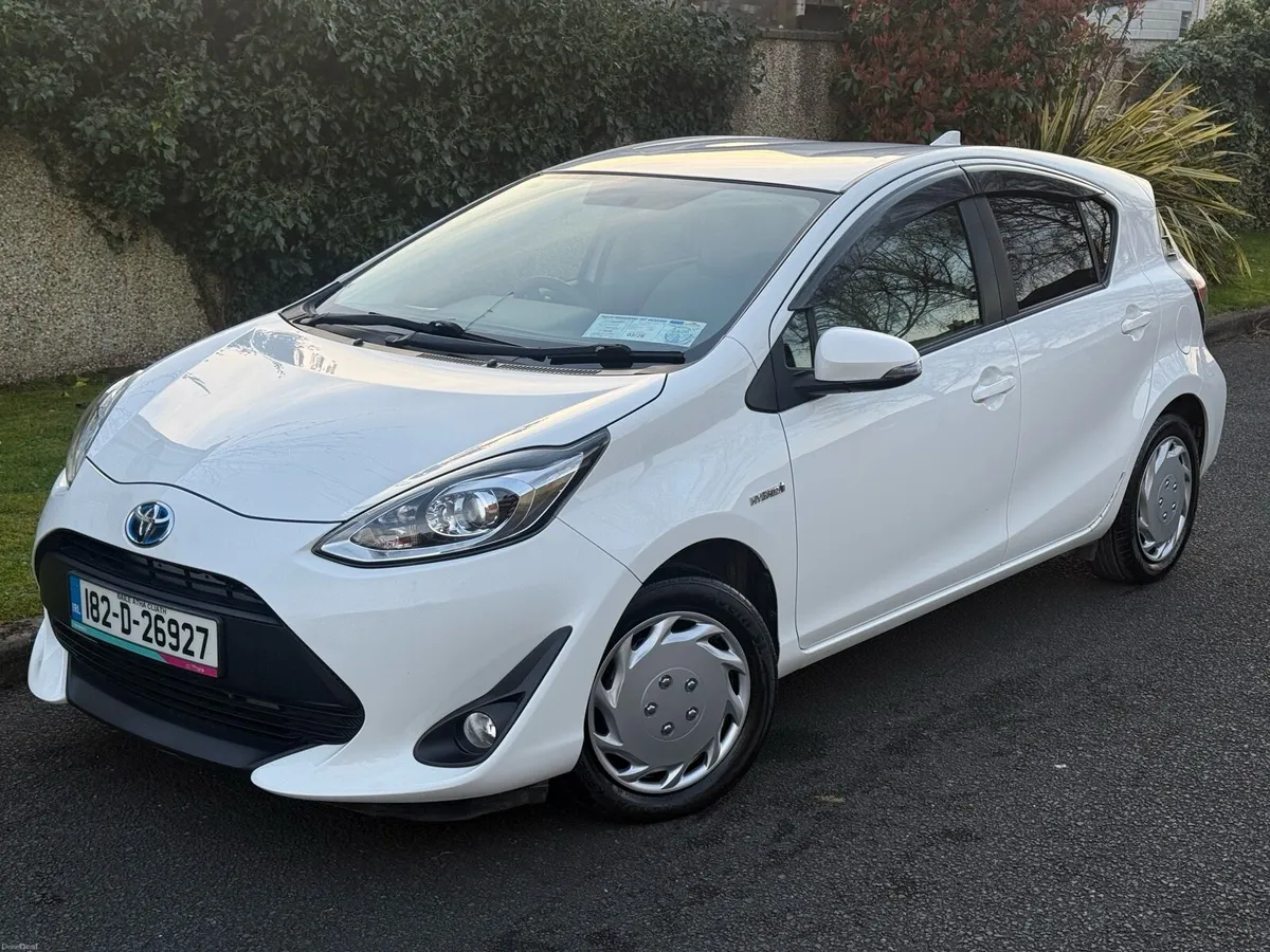 182 Toyota Aqua Hybrid Auto 162k kms NCT 10/26 - Image 1