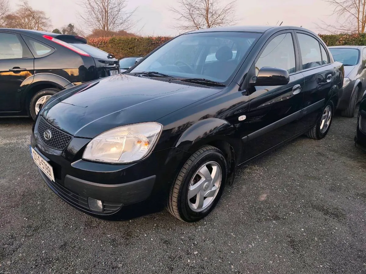 107k Miles NCT 05/27 Kia Rio 1.3 EX Saloon 2007 - Image 1