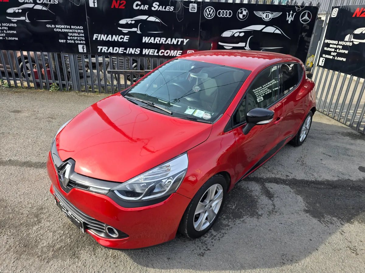 141 Renault Clio 1.1, LOW MILES, NEW NCT - Image 4