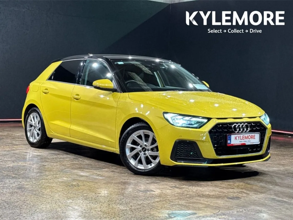 Audi A1 1.0L TSI AUTOMATIC - YELLOW/BLACK TWO-TONE - Image 1