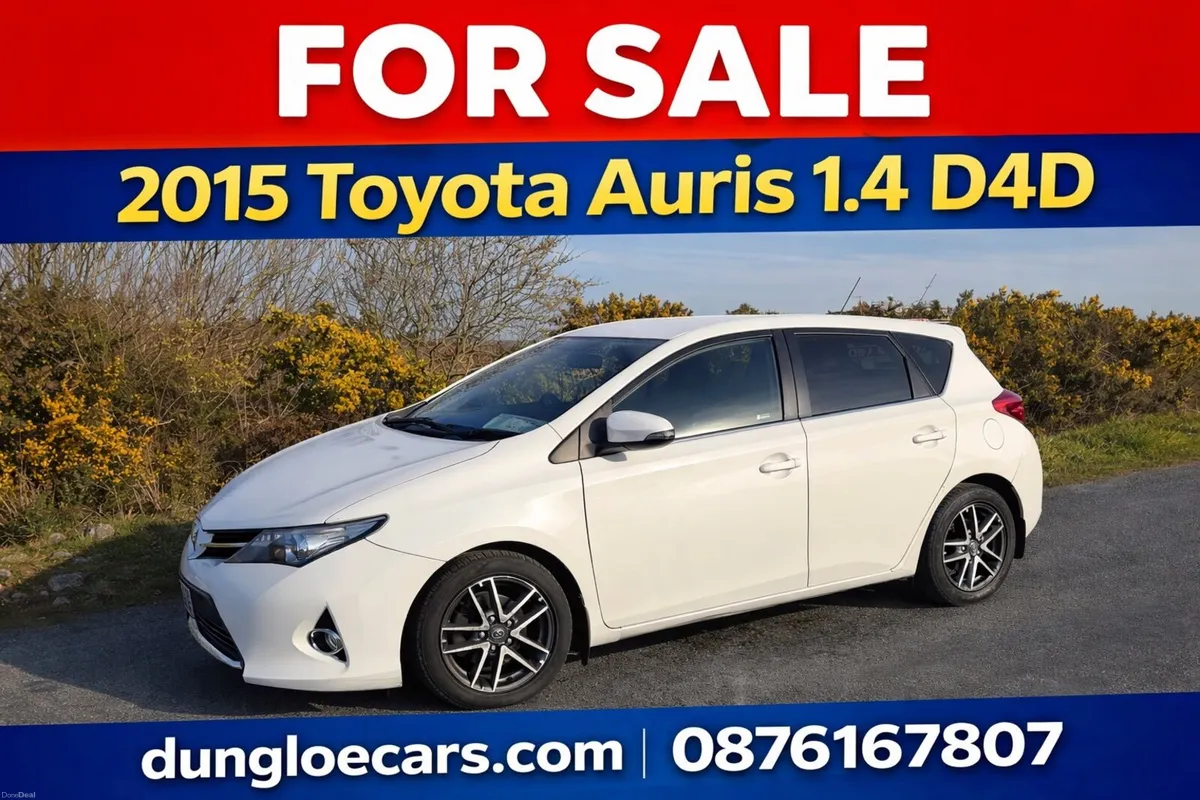 2015 Toyota Auris 1.4 D4D Full NCT - Image 1