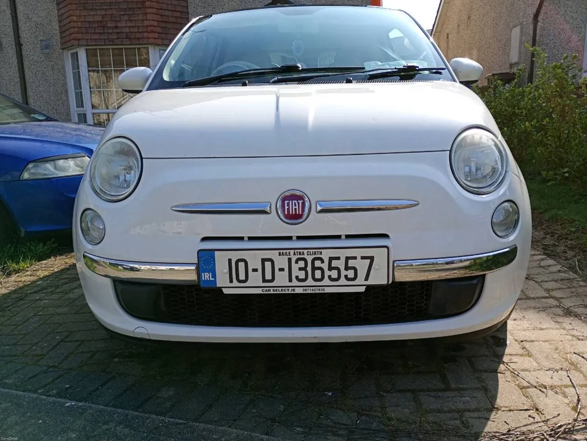 FIAT 500 1.2 LOUNGE 2010 NCT 10/26 - Image 2