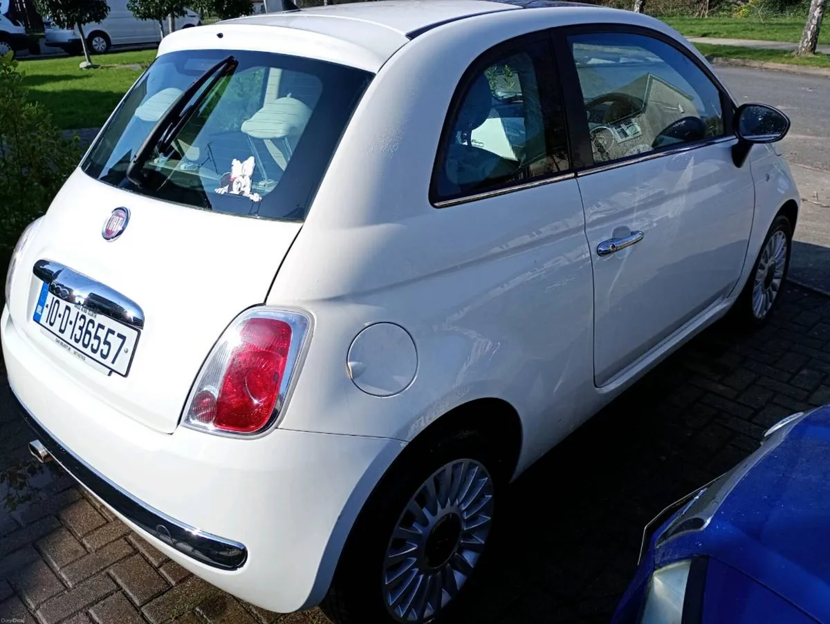 FIAT 500 1.2 LOUNGE 2010 NCT 10/26 - Image 4