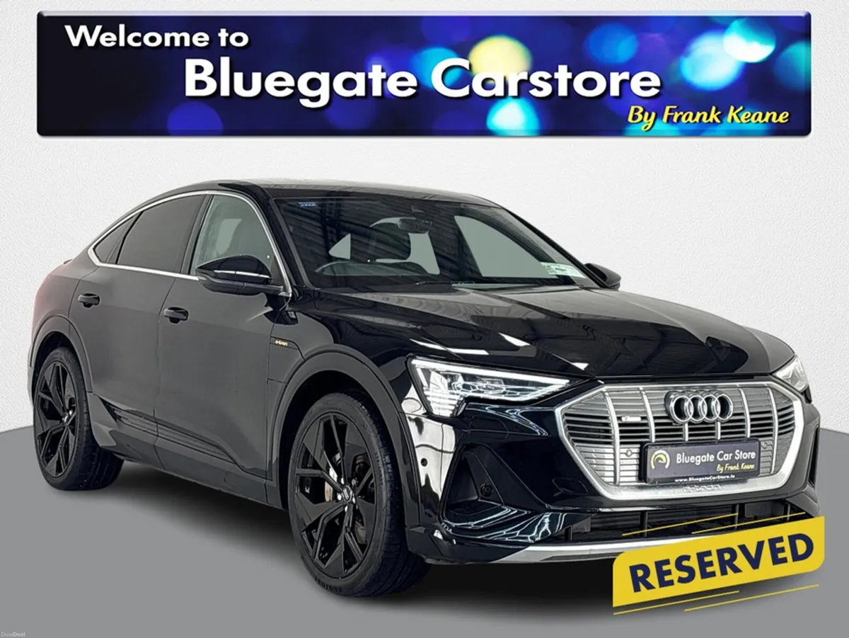 Audi e-tron S LINE 55 QUATTRO**NEW 22" BLACK ALLOY - Image 1