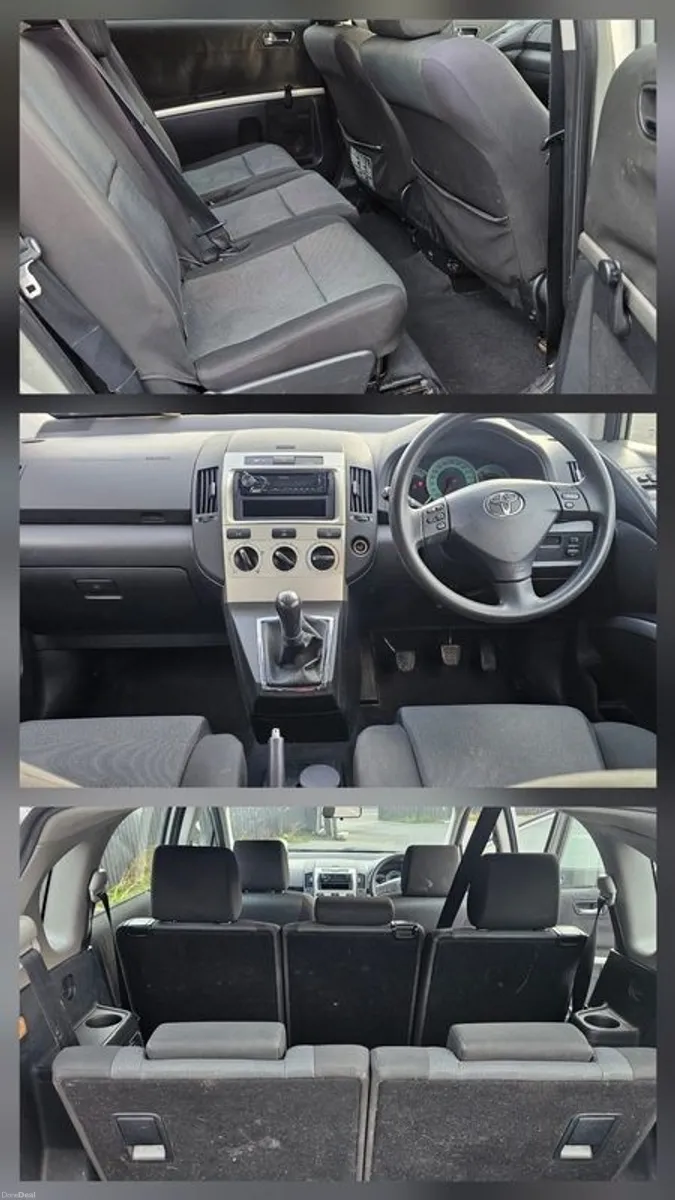 2005 Toyota Corolla verso 7 seater NCT&TAX - Image 3