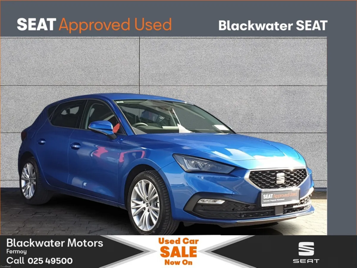 SEAT Leon 1.5TSI 115BHP 5DR SE PLUS - WAS €27,950 - Image 1