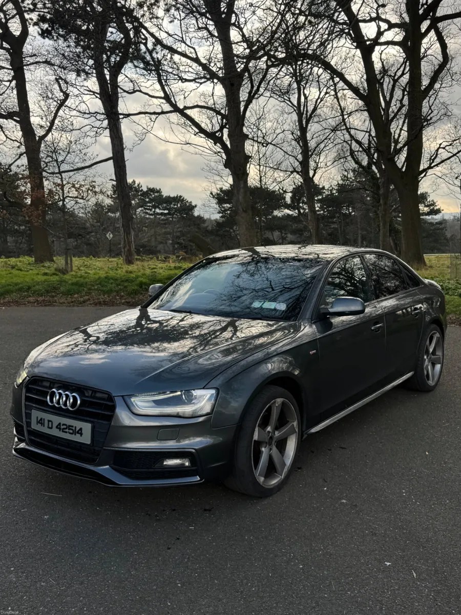 Audi A4 2014 S-Line Black Edition Automatic - Image 4