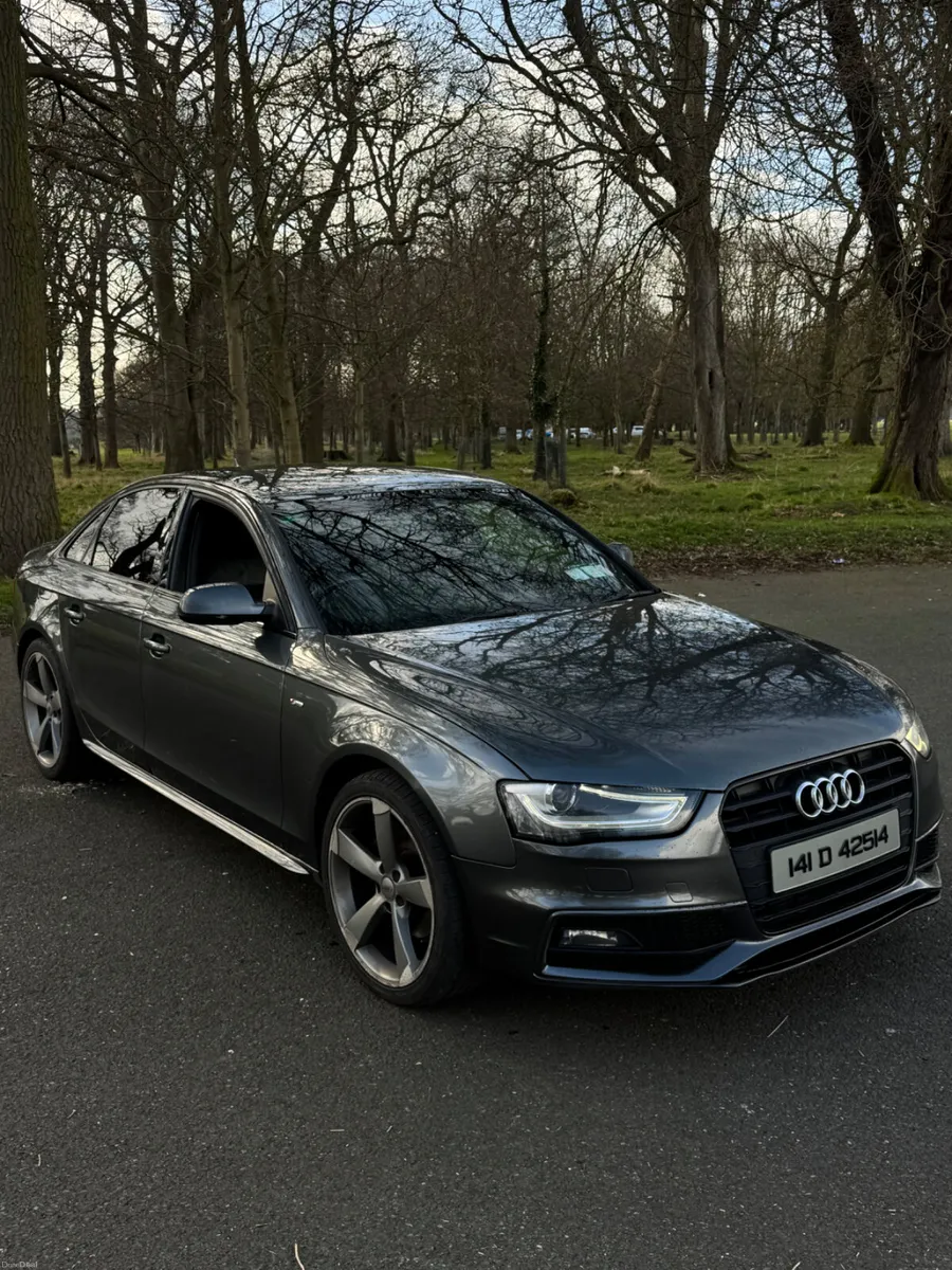Audi A4 2014 S-Line Black Edition Automatic - Image 2