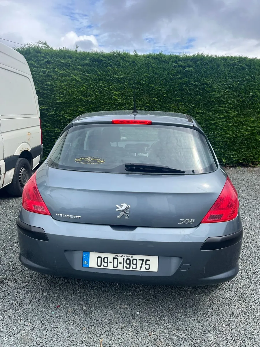 Peugeot 308 2009 has TAX, NCT, LOW KM - Image 3