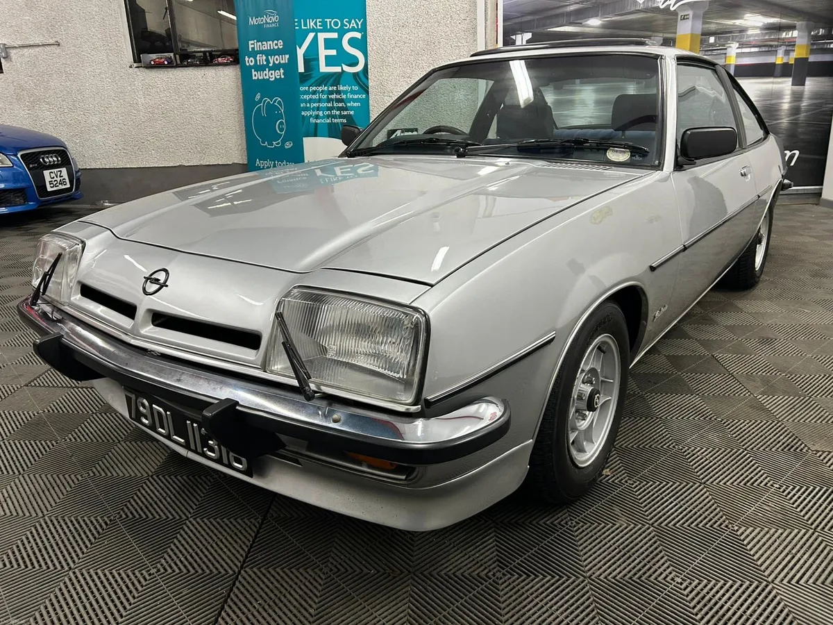 Opel Manta 2.0 SR Berlinetta "silver 2" - Image 3