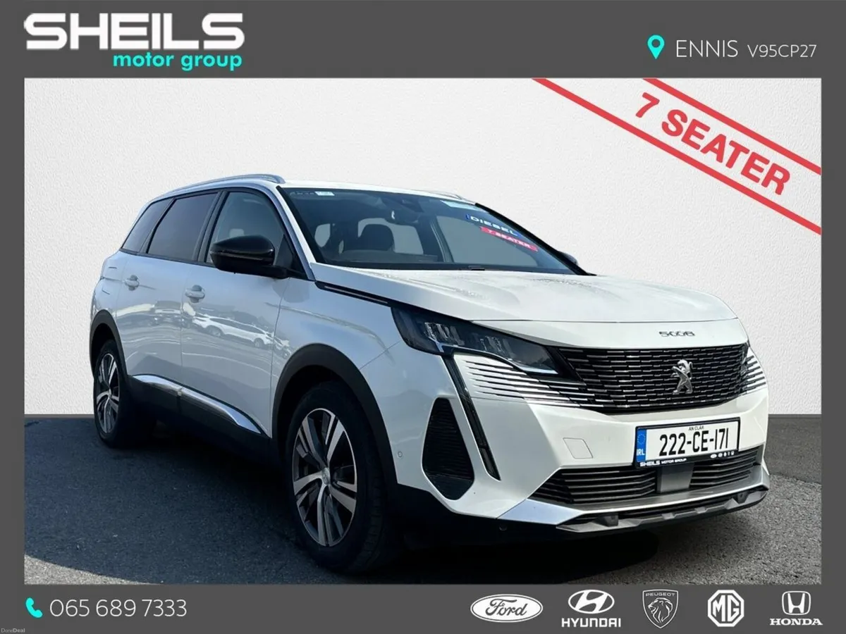 Peugeot 5008 Allure 1.5 Diesel 130BHP **7 Seater - - Image 1
