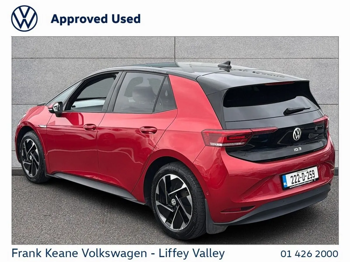 Volkswagen ID.3 58KWH LIFE DX 204HP *KINGS RED* *R - Image 3