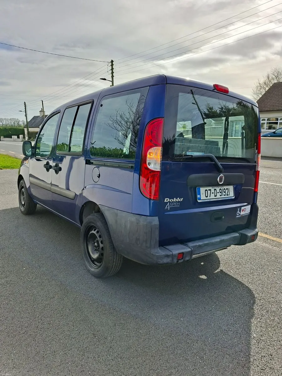 Fiat Doblo 1.4 petrol Wheelchair - Image 3