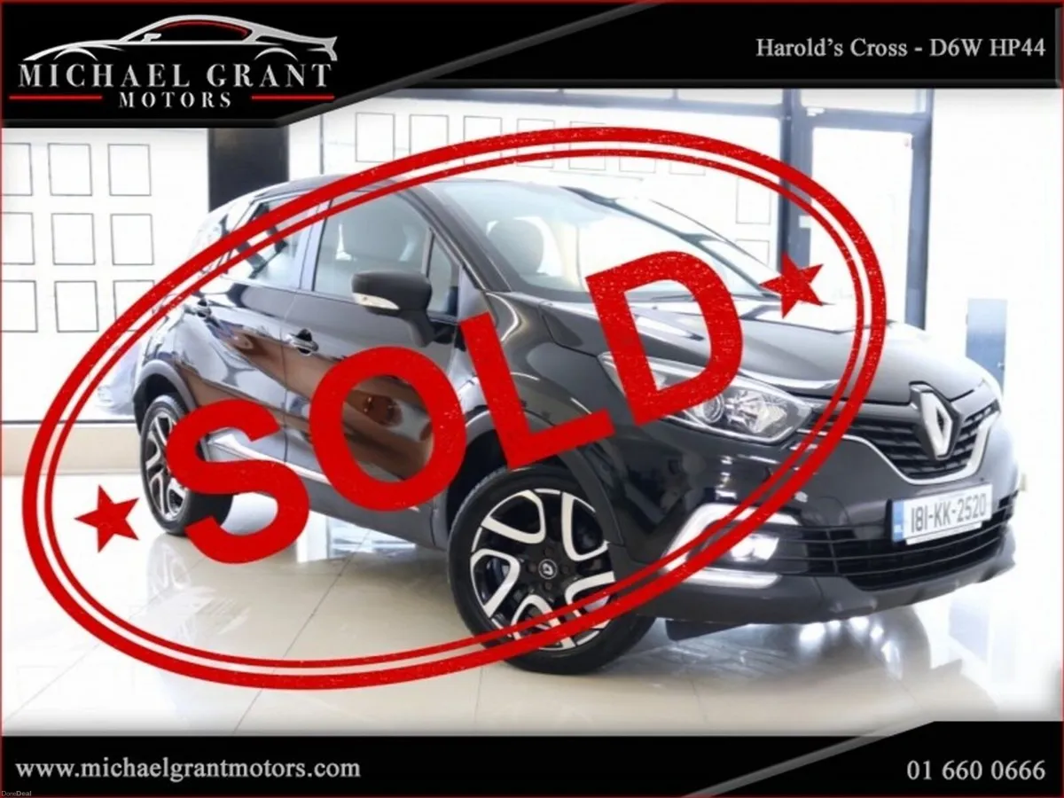 Renault Captur 1.5 dCi 110 SIGNATURE X NAV T/BELT - Image 1
