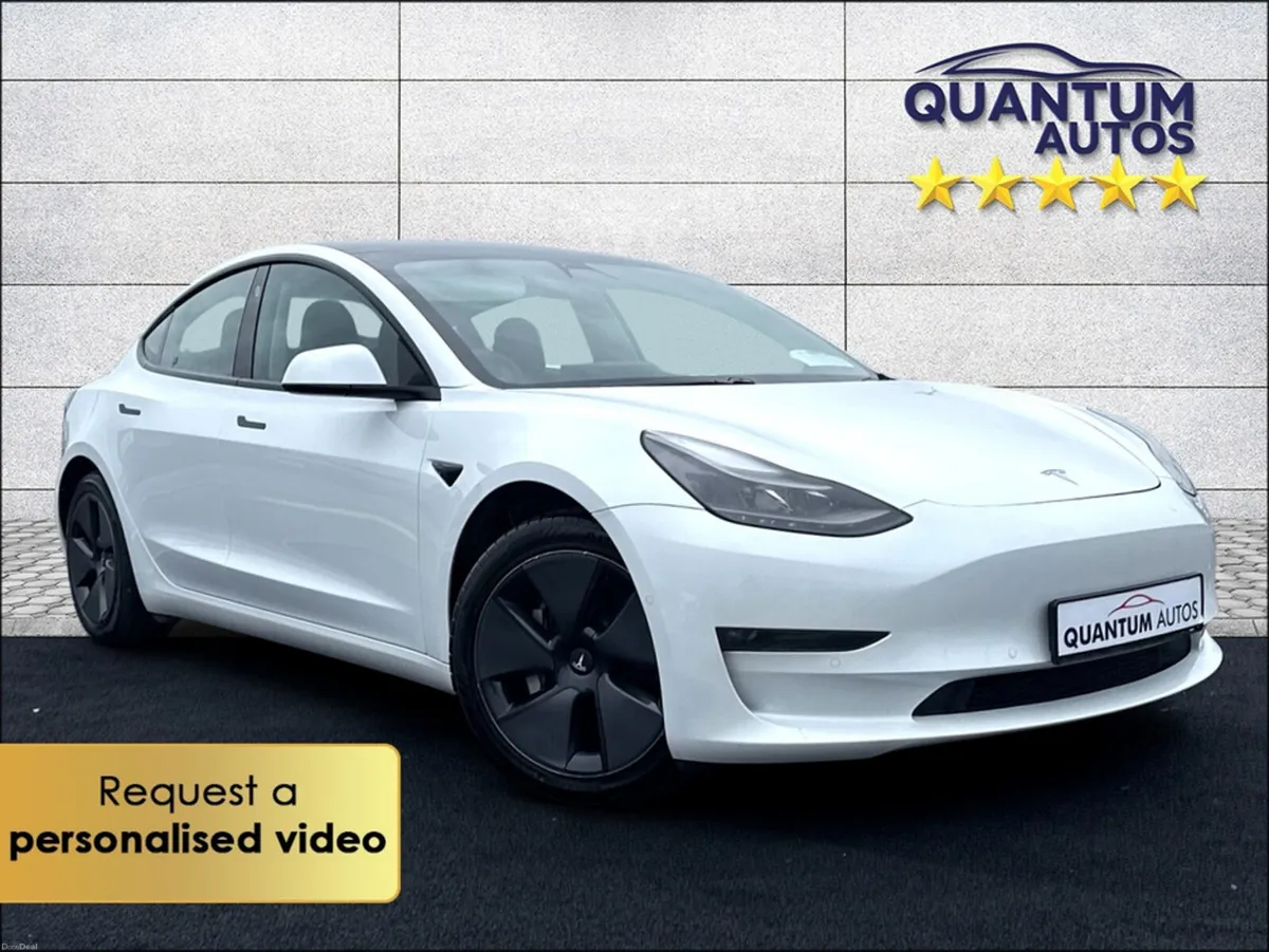 Tesla Model 3 2021 LONG RANGE AWD GLASS ROOF 94% B - Image 1