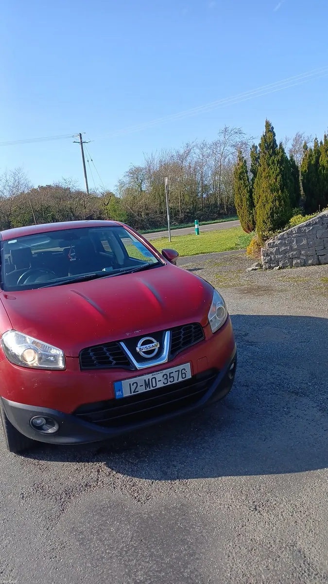 2012 nissan qashqai 1.5 diesel manual 5 seats nct - Image 1
