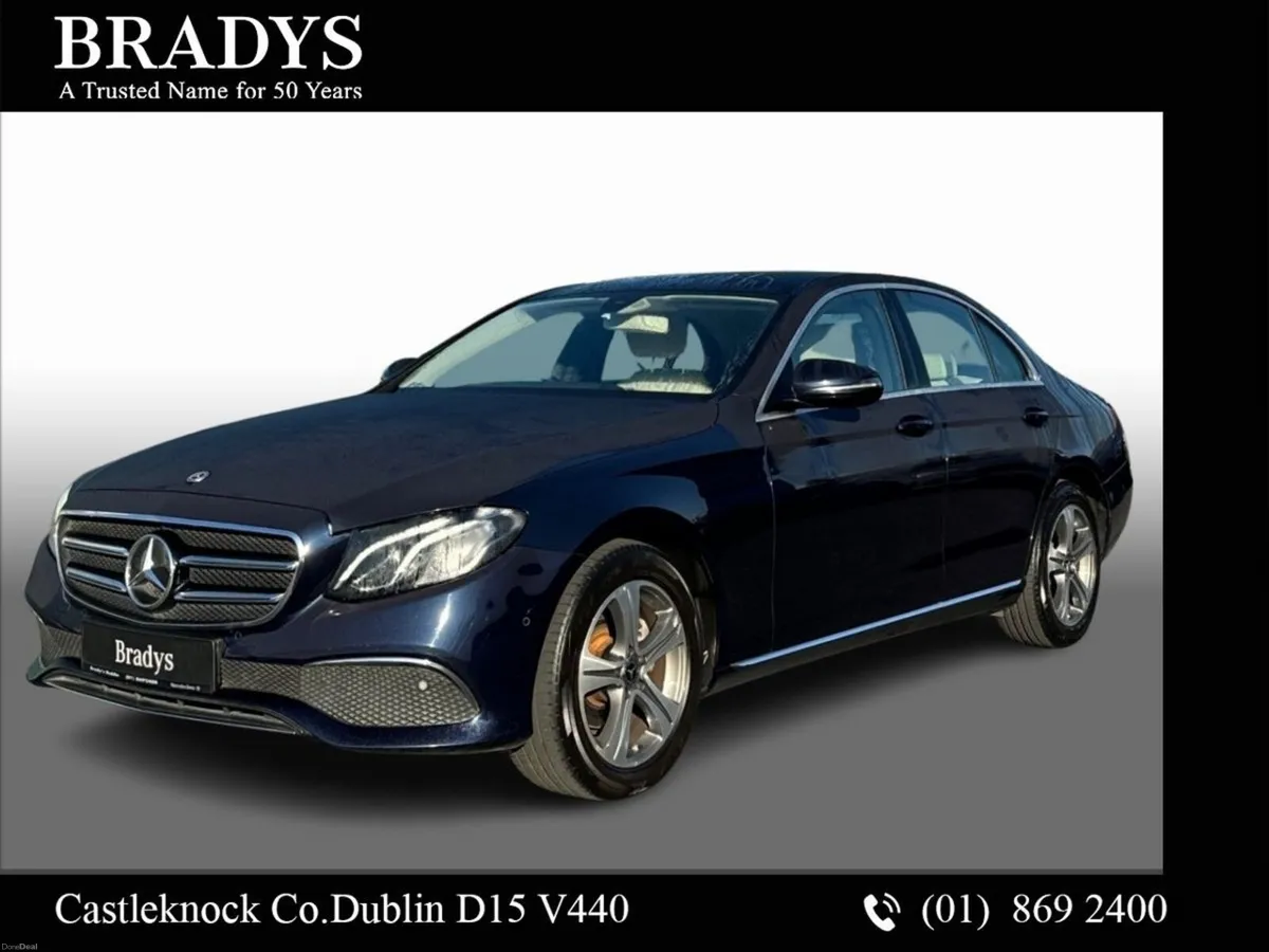 Mercedes-Benz E-Class E220d Avantgarde--Beige Leat - Image 1