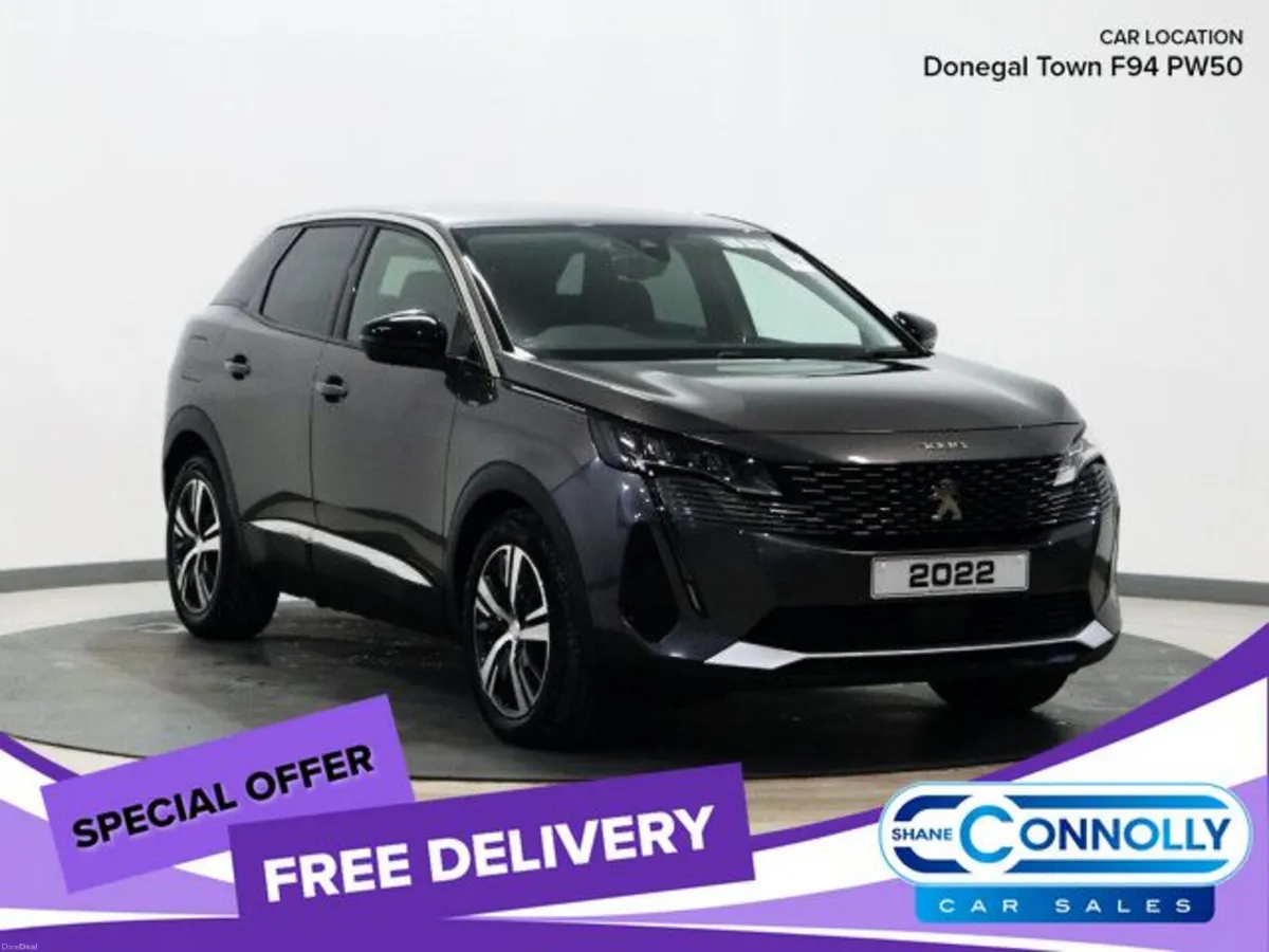 *109* 2022 Peugeot 3008 1.6 allure auto - Image 1