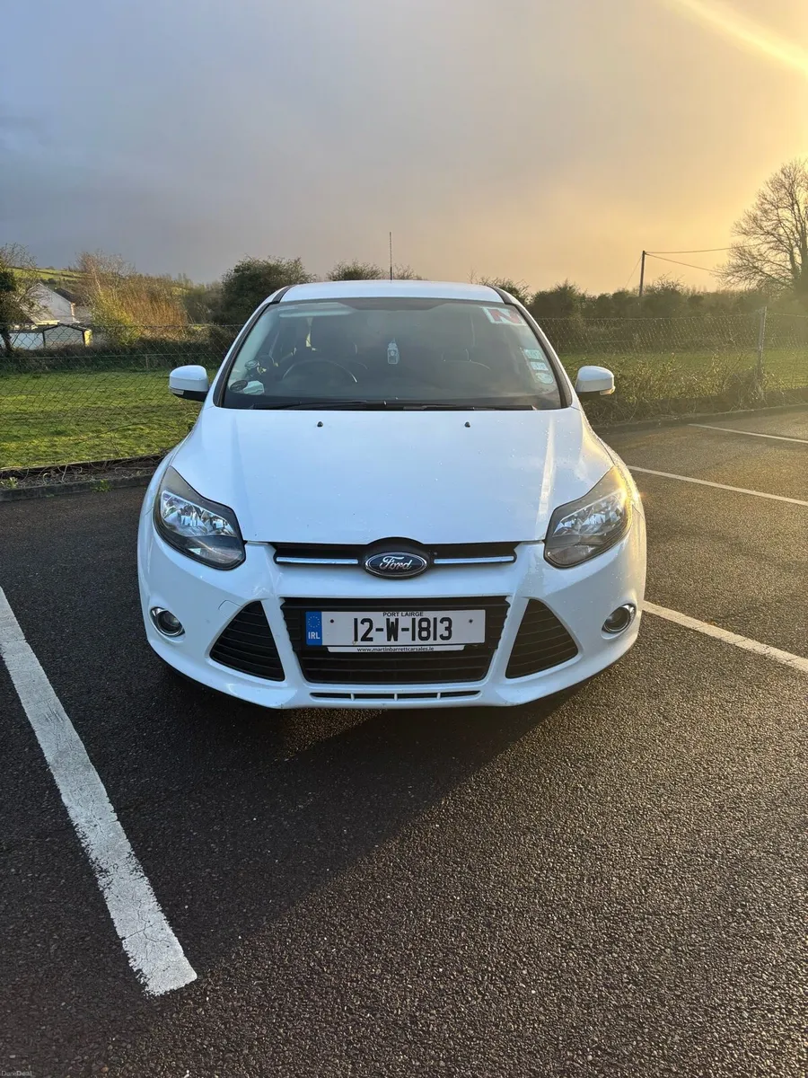 2012 Ford focus 1.0 litre ecoboost. NCT 12-26 - Image 2