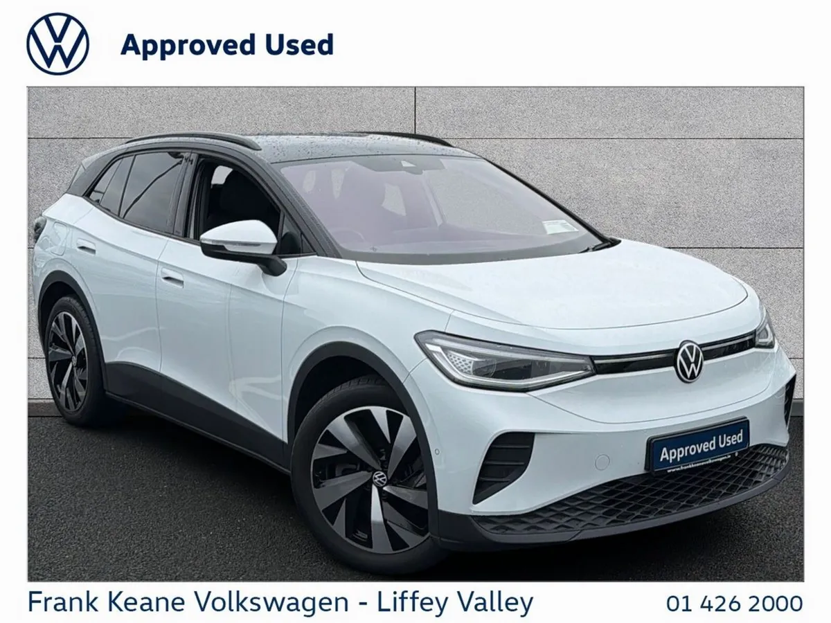 Volkswagen ID.4 77KWH PRO PLUS 286BHP *GLACIER WHI - Image 1
