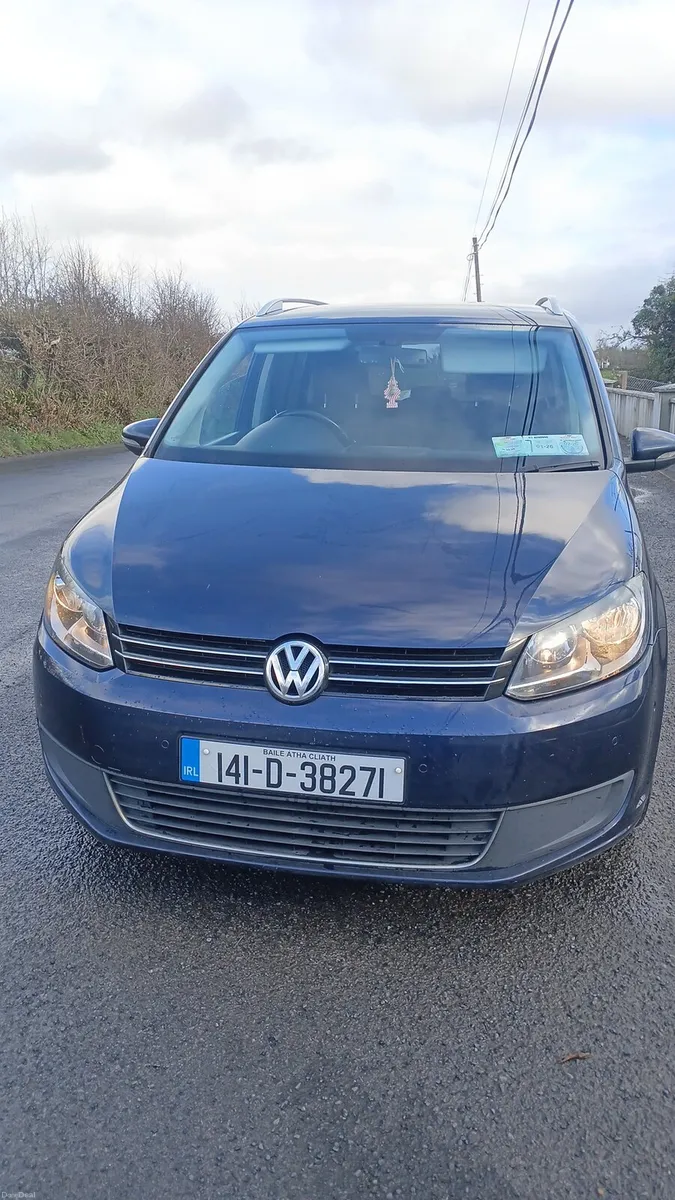 2014 vw touran 1 6 diesel 7 seats  nct October 26 - Image 1