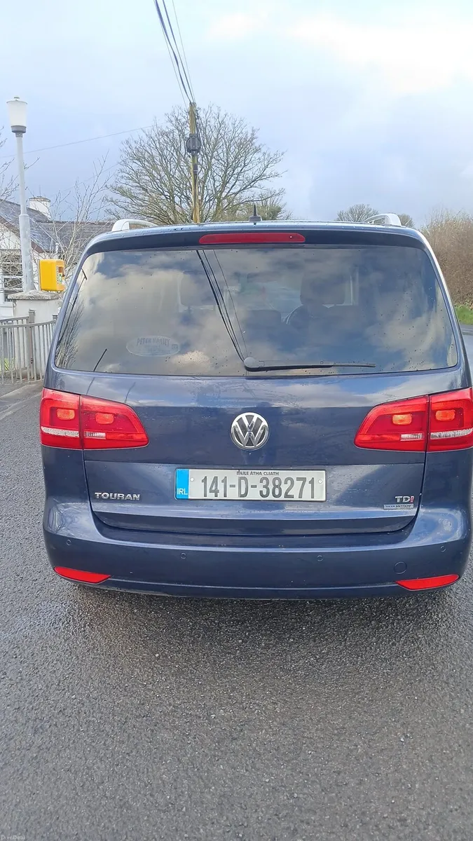 2014 vw touran 1 6 diesel 7 seats  nct October 26 - Image 2