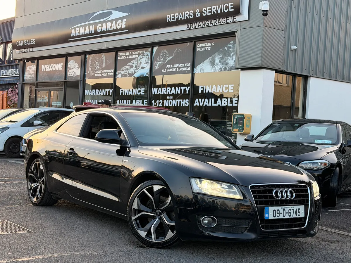 Audi A5 S-Line 2009 2.0 Petrol NCT & TAX - Image 1