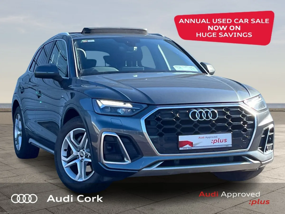 Audi Q5 35TDI 163BHP S-LINE AUTOMATIC WITH PANORAM - Image 1