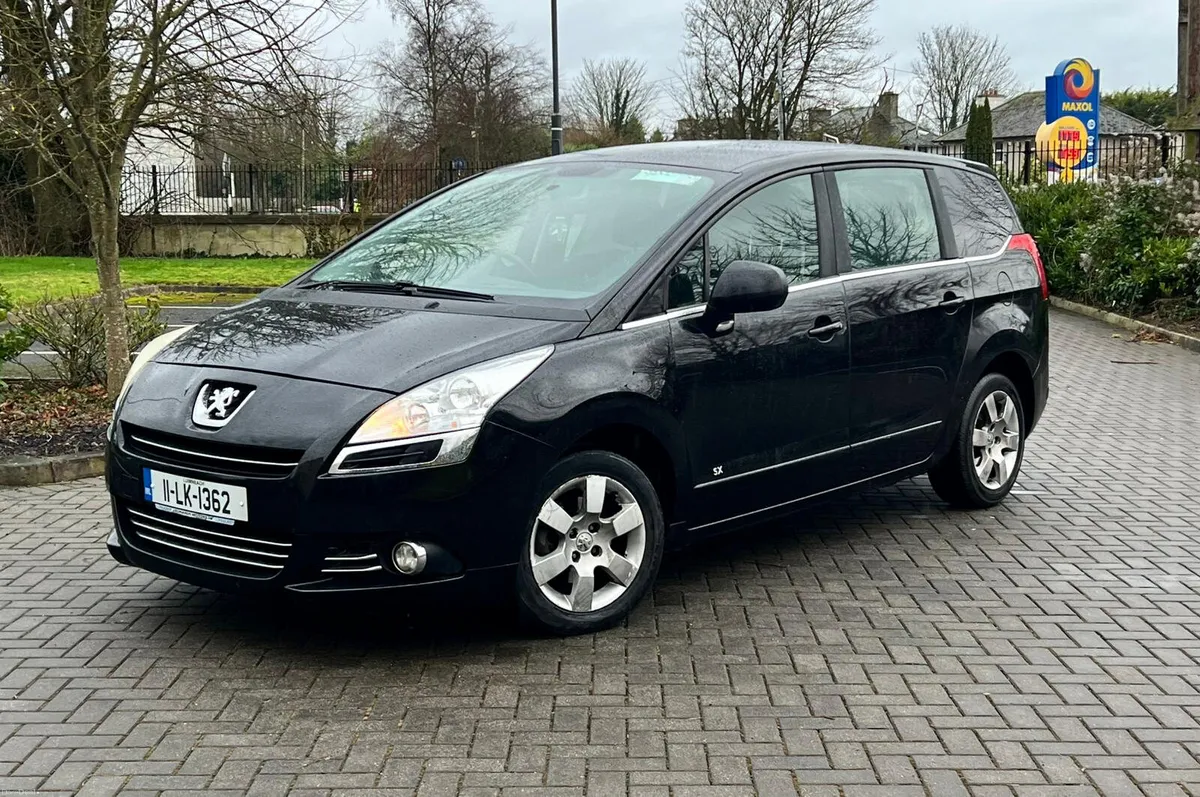 Peugeot 5008 2011 1.6 HDI nct 7/26 tax 3/26 low km - Image 1