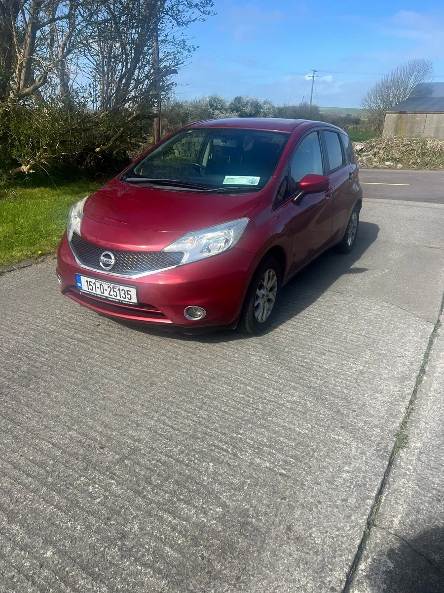 Nissan Note 2015 tax and Nct - Image 2