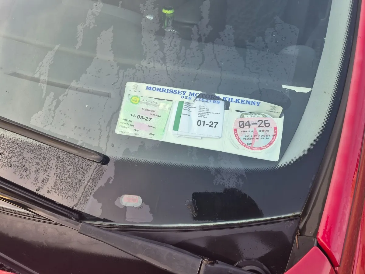 Peugeot 3008 auto new nct €3200 - Image 4