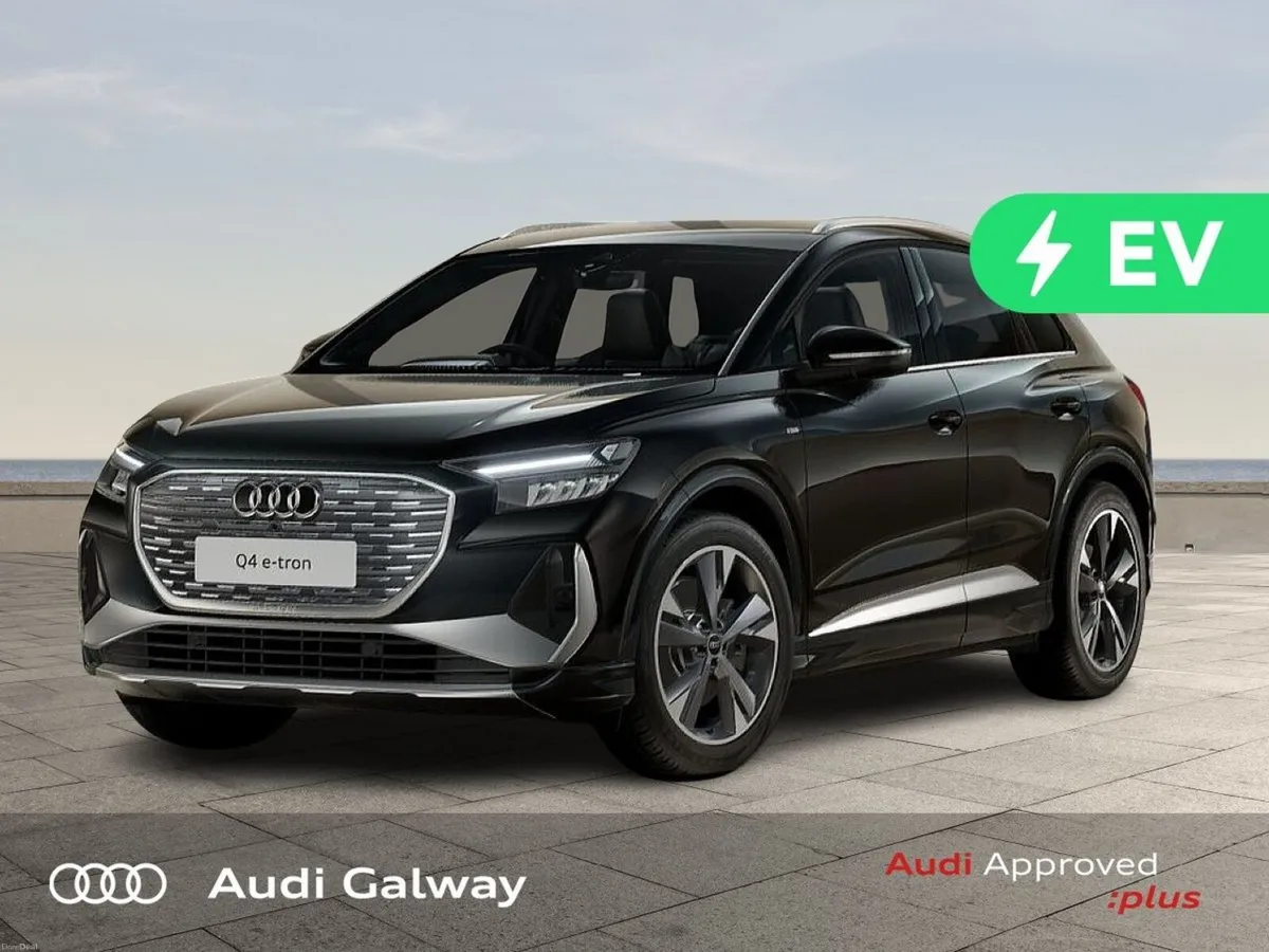 Audi Q4 e-tron €422 p/m - 45 S-LINE A/T ~BIG BATTE - Image 1