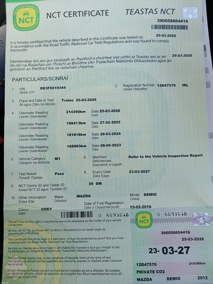 Mazda Demio 2012 - Image 4