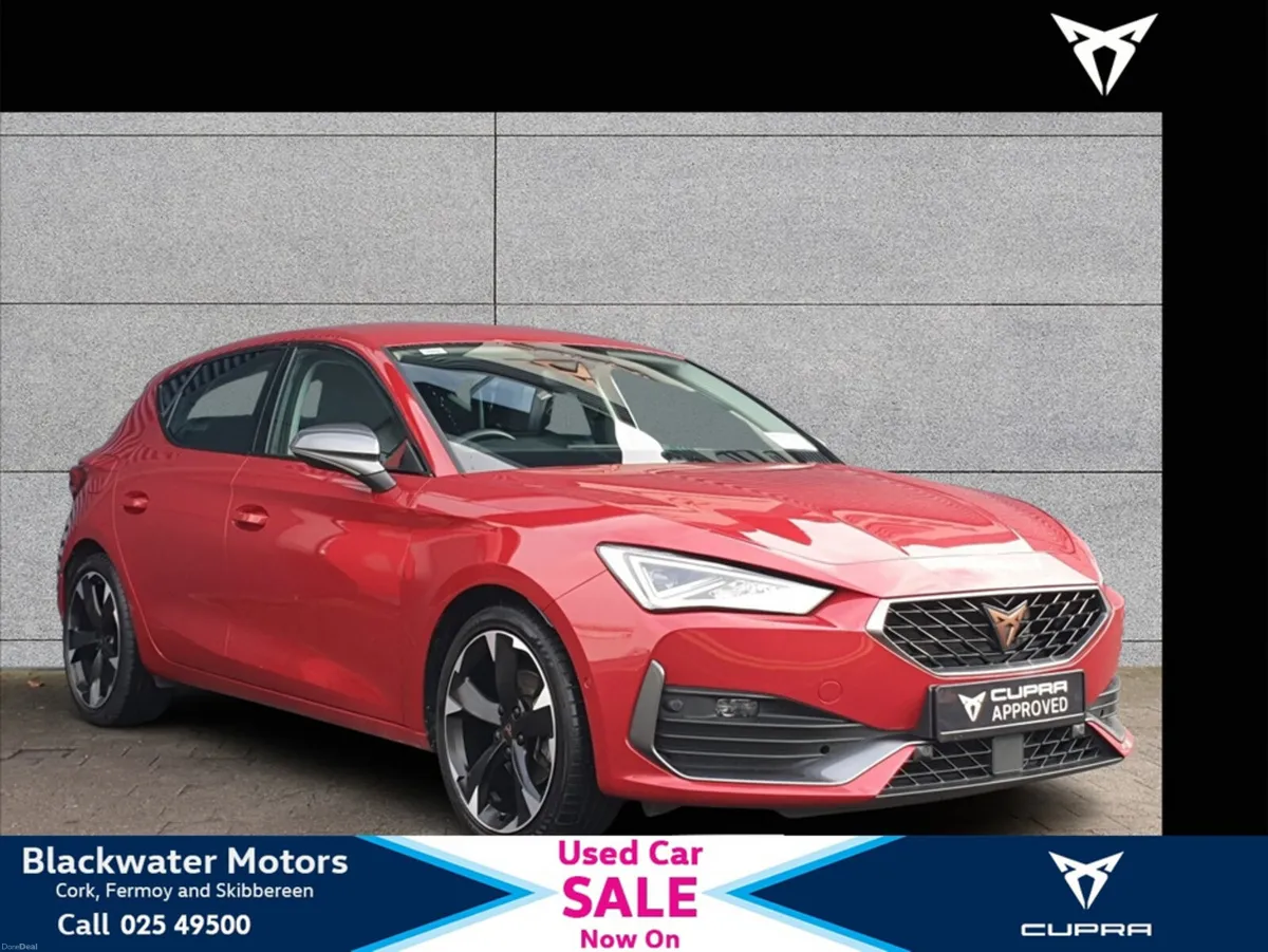 Cupra Leon 2.0TDI 150HP 5DR - WAS €32,950 NOW €31, - Image 1