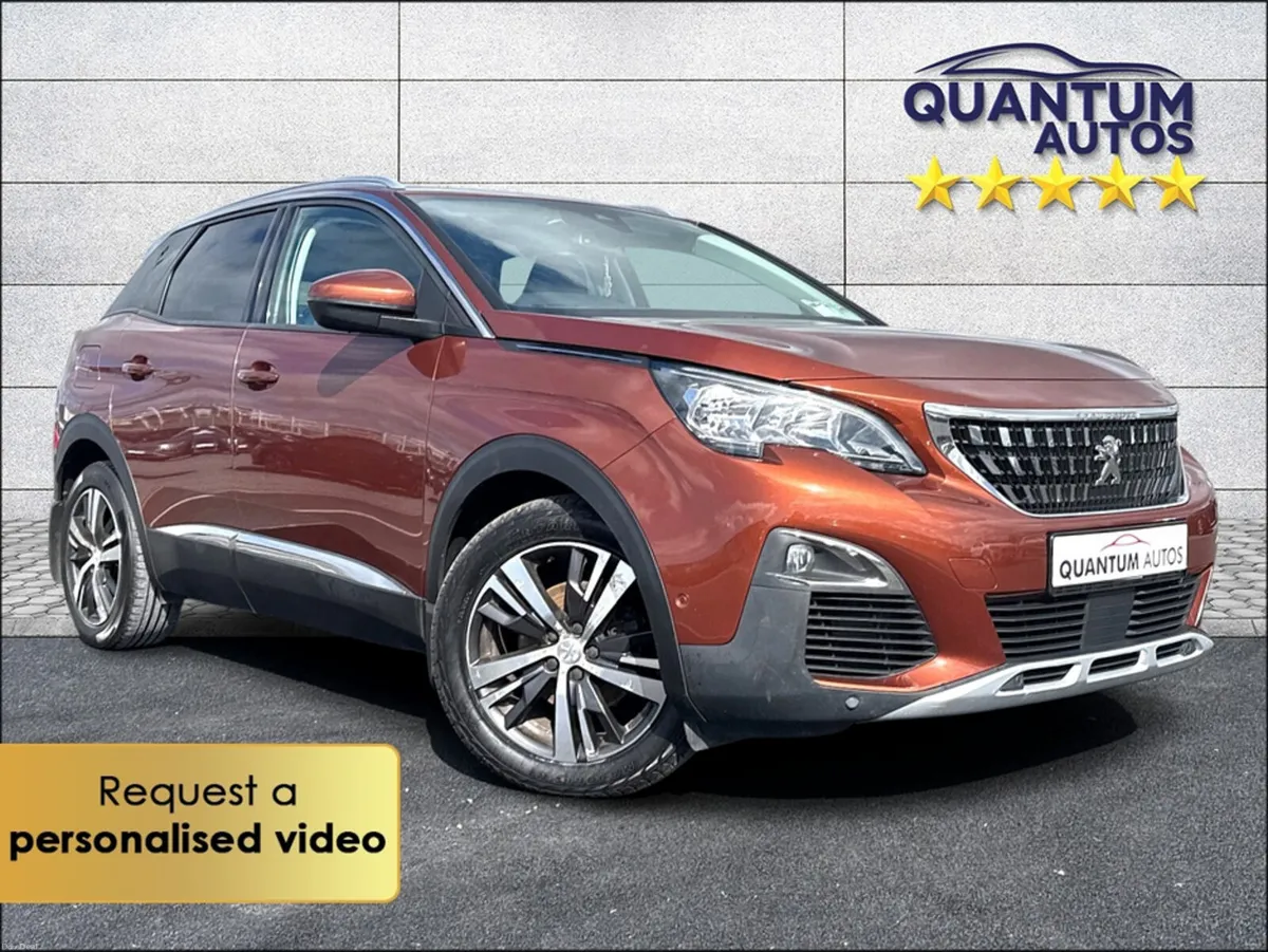 Peugeot 3008 2018 ALLURE 1.6 HDI AUTOMATIC €83 P/W - Image 1