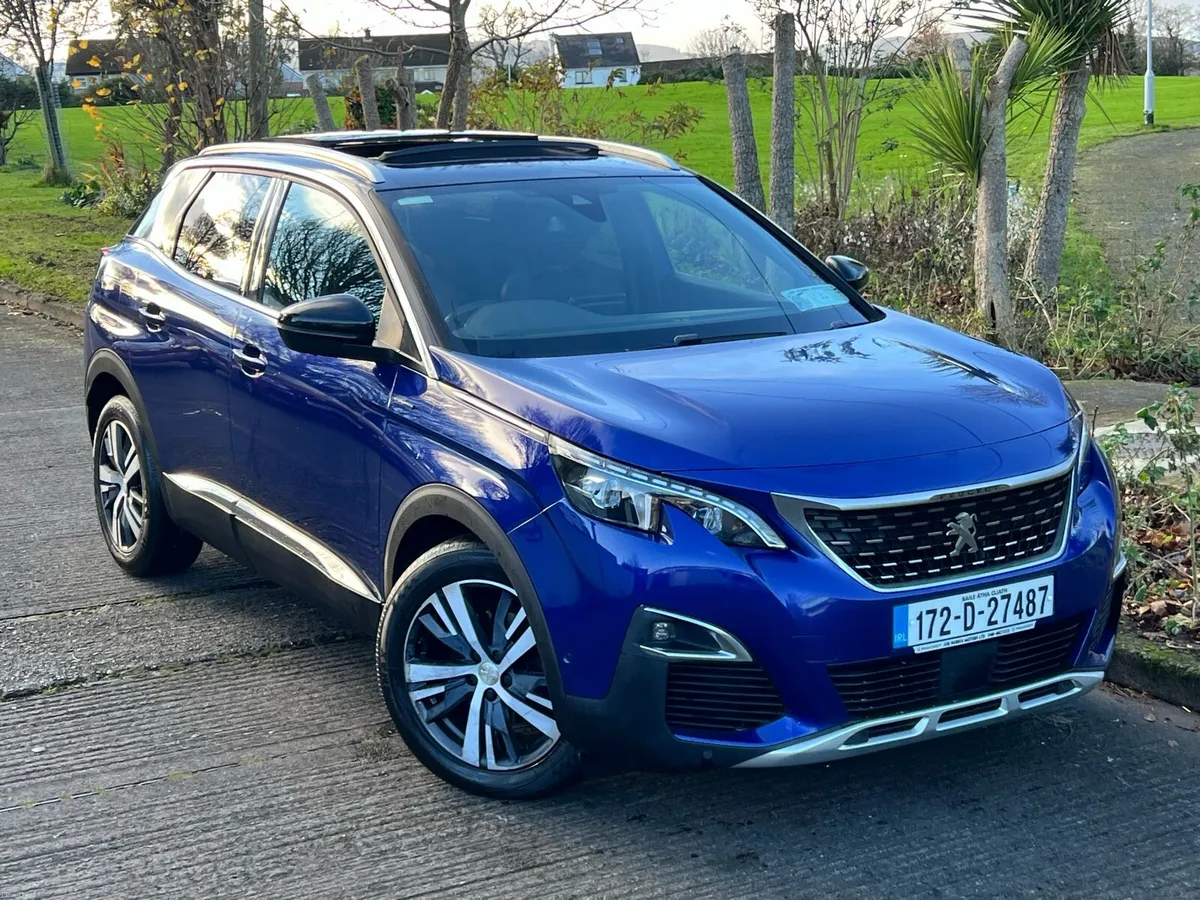 172 PEUGEOT 3008 GT LINE 1.6 DIESEL AUTO GLASS ROO - Image 2