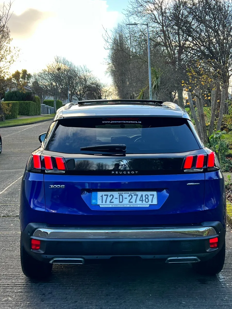 172 PEUGEOT 3008 GT LINE 1.6 DIESEL AUTO GLASS ROO - Image 4