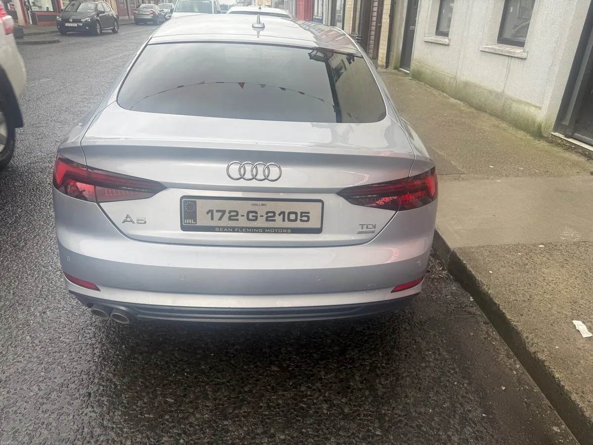 Audi A5 Automatic 2017 sline, nct motor tax oct 27 - Image 2
