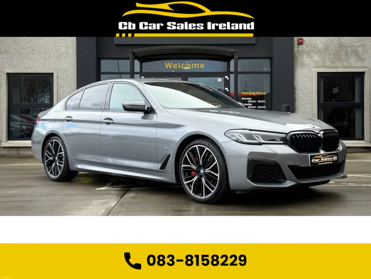 BMW 5-Series 2.0 520d MHT M Sport Saloon 4dr Diese - Image 1