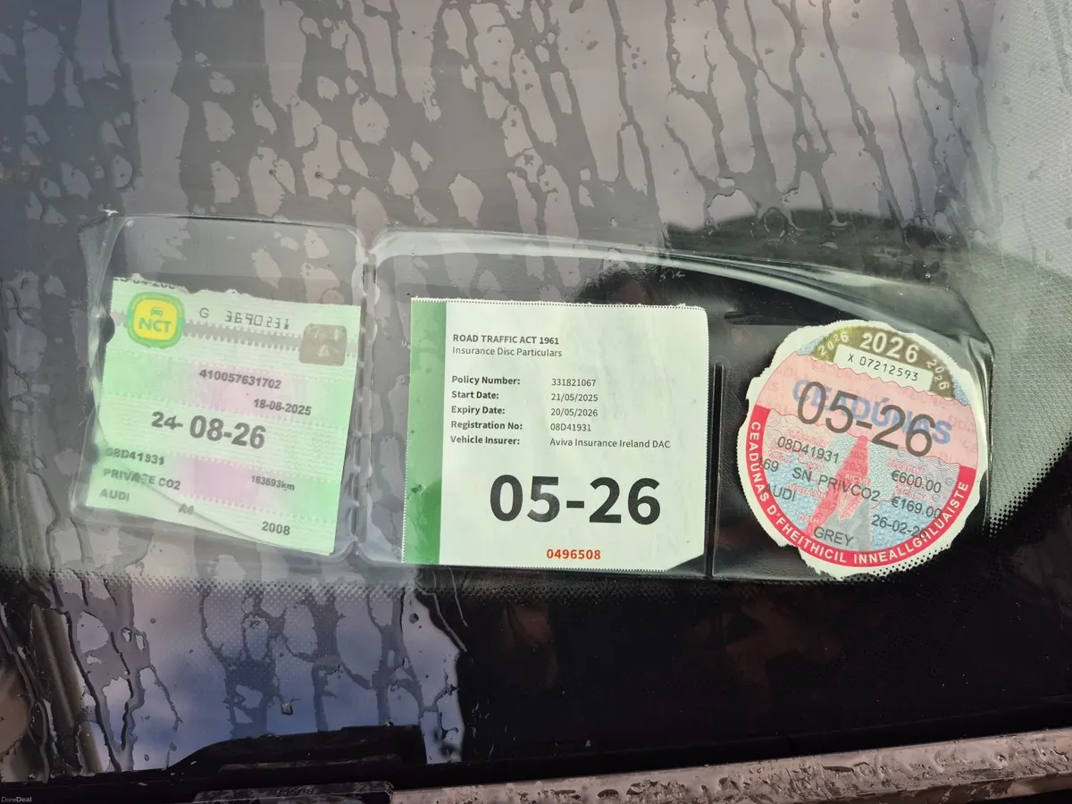 Audi A4 2008 S-Line nct tax clean car - Image 2