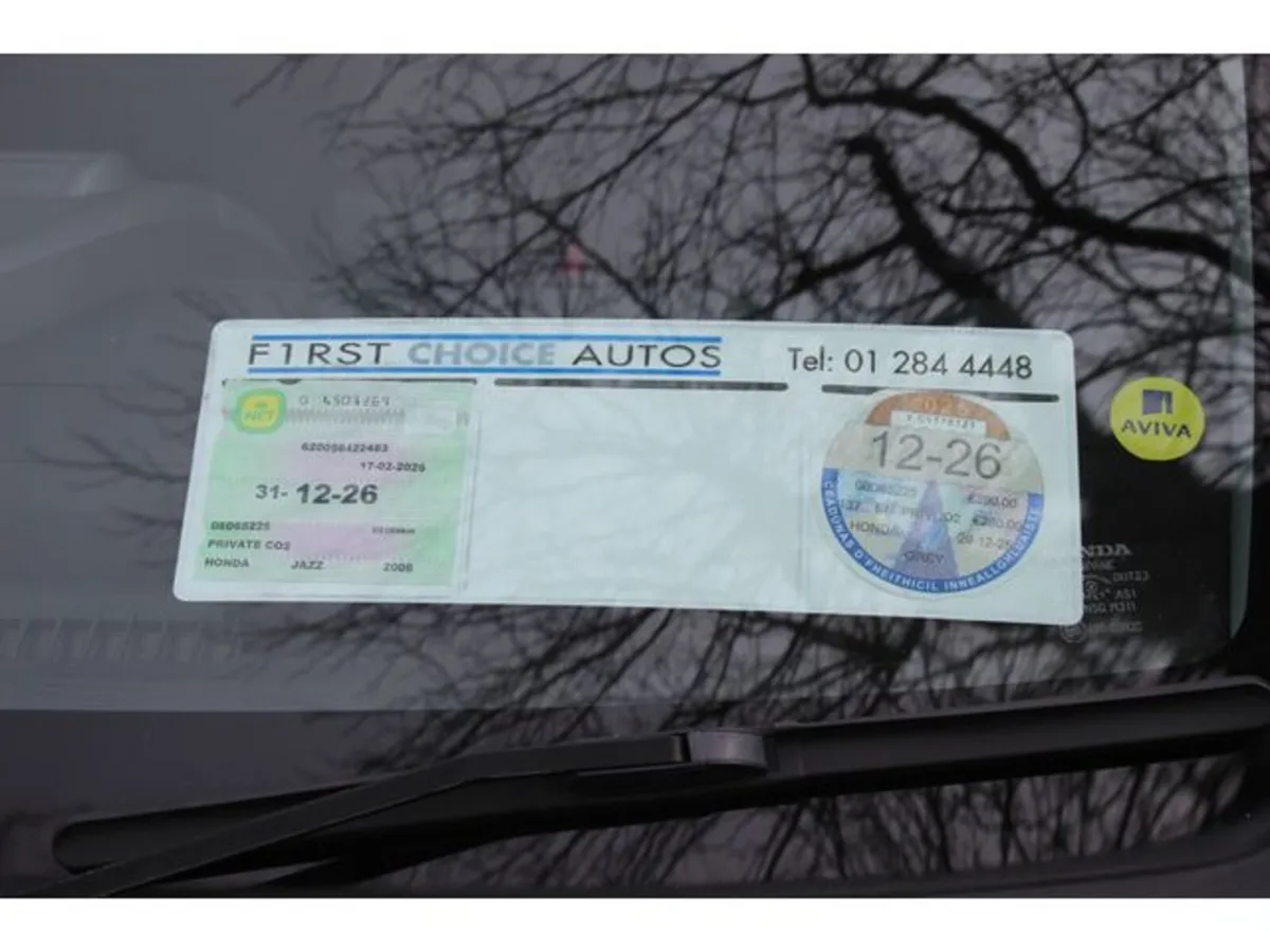 Honda Jazz 1.4 SE Sport - Sun-roof Tax and NCT 12/ - Image 4